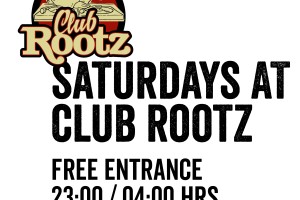 Saturdays at Rootz 14-1-2023